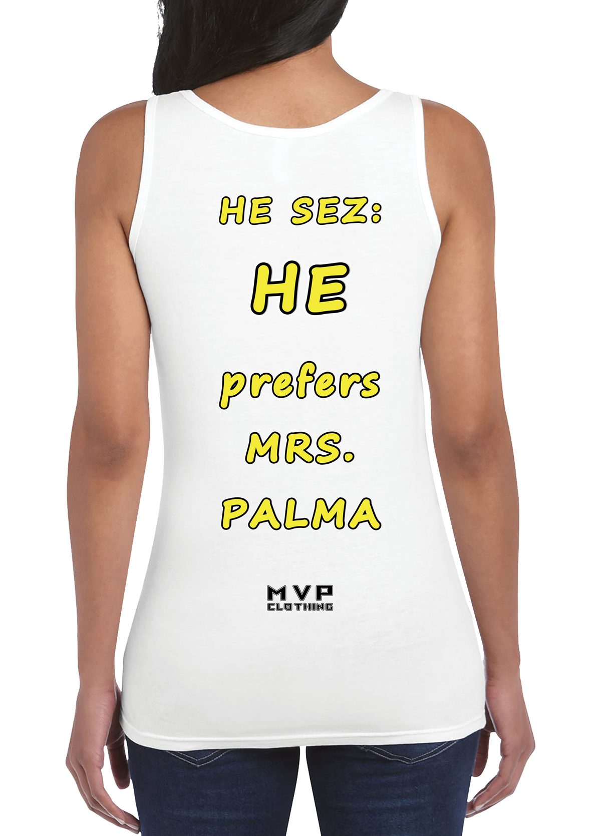 All fun and games til he prefers mrs palma tee